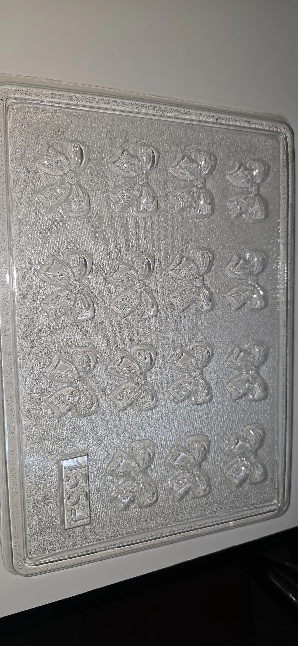 Molde moños apliques