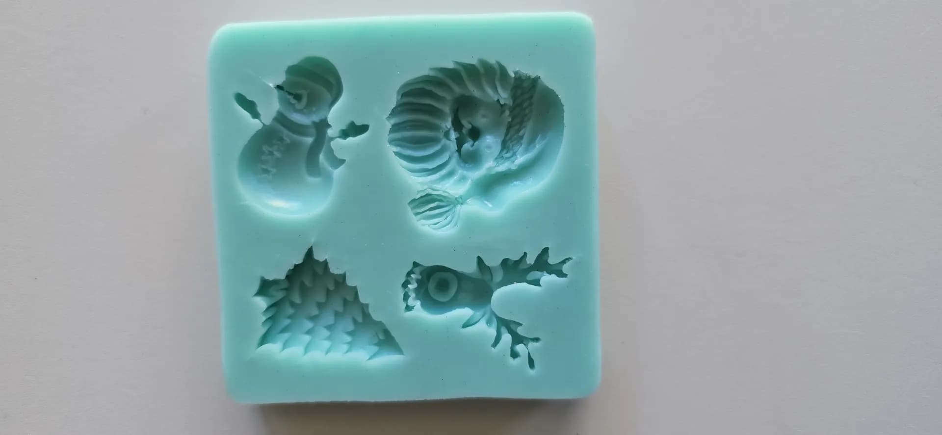 Moldes navidad verde